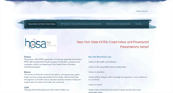 Desktop Screenshot of newyorkhosa.org